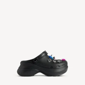 Crocs™ Damen-Pantoletten „Jibbitz™“ in Schwarz