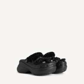 Crocs™ Damen-Pantoletten „Jibbitz™“ in Schwarz Crocs™ Damen-Pantoletten „Jibbitz™“ in Schwarz