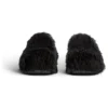 Crocs Pantoletten „Black Fake Fur on Rubber“ 720762W0FOU1000