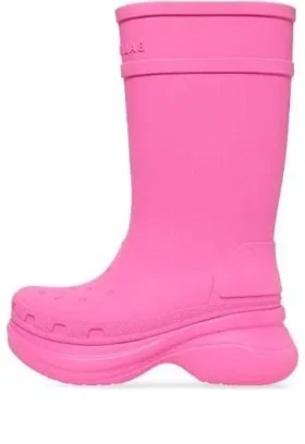 Crocs x Balenciaga Stiefel „Bright Pink“ 677388W1S8E5300