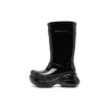 Crocs x Balenciaga Stiefel mit Lack-Finish „Schwarz“ 677388W1S8X