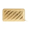 Crush Continental Geldbörse, metallisiert, gesteppt „Gold“ 7664472AAYO8004