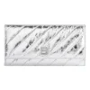 Crush-Geldbörse an Kette, metallisiert, gesteppt „Silver“ 781723210IW8110