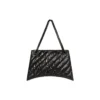 Crush Große Ketten-Tasche, gesteppt „Schwarz“ 716332210IY1000