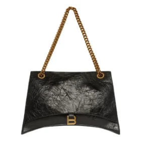 Crush Große Ketten-Tasche „Schwarz“ 716332210IT1000