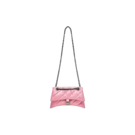 Crush Kleine Kettenhandtasche, gesteppt „Pink“ 716351210J05812