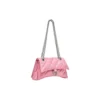 Crush Kleine Kettenhandtasche, gesteppt „Pink“ 716351210J05812