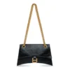 Crush Kleine Kettenhandtasche „Schwarz“ 716351210IT1000