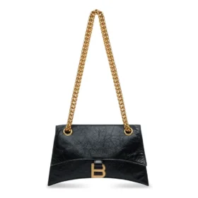 Crush Kleine Kettenhandtasche „Schwarz“ 716351210IT1000