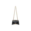 Crush Kleine Kettenhandtasche „Schwarz“ 716351210IT1000