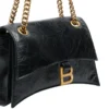 Crush Kleine Kettenhandtasche „Schwarz“ 716351210IT1000