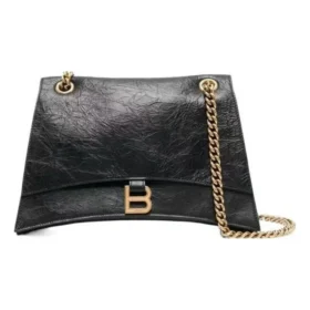 Crush Medium Chain Bag „Black“ 716393210IT1000
