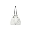 Crush Small Tote Bag „Optic White“ 742942210IU9001