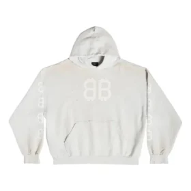 Crypto Hoodie Medium Fit „Off White“ 742603TOVU7