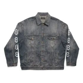 Crypto Large Fit Jacke „Hellblau“ 750983TNW654036