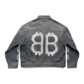 Crypto Large Fit Jacke „Hellblau“ 750983TNW654036
