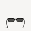 Daily Sonnenbrille in rechteckiger Form, schwarz
