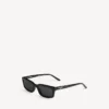 Daily Sonnenbrille in rechteckiger Form, schwarz
