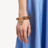 Damen-B-Armband in glänzendem Gold Damen-B-Armband in glänzendem Gold