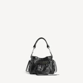 Damen-Beuteltasche „Le City“ klein in Schwarz