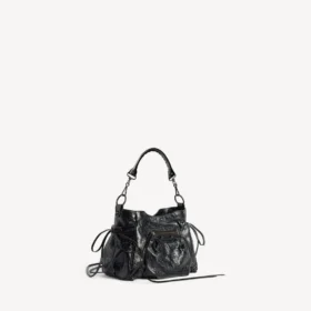 Damen-Beuteltasche „Le City“ klein in Schwarz