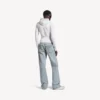Damen-City-Hose mit geradem Schnitt in Hellblau Damen-City-Hose mit geradem Schnitt in Hellblau