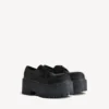Damen-Derby-Schuhe „Strike“ mit Plateau in Schwarz Damen-Derby-Schuhe „Strike“ mit Plateau in Schwarz