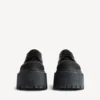 Damen-Derby-Schuhe „Strike“ mit Plateau in Schwarz Damen-Derby-Schuhe „Strike“ mit Plateau in Schwarz