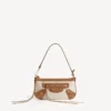 Damen-Geldbörse „Le City“ mit Riemen in Beige/Camel Damen-Geldbörse „Le City“ mit Riemen in Beige/Camel