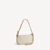 Damen-Geldbörse „Le City“ mit Riemen in Beige/Camel Damen-Geldbörse „Le City“ mit Riemen in Beige/Camel