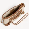 Damen-Geldbörse „Le City“ mit Riemen in Beige/Camel Damen-Geldbörse „Le City“ mit Riemen in Beige/Camel