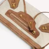 Damen-Geldbörse „Le City“ mit Riemen in Beige/Camel Damen-Geldbörse „Le City“ mit Riemen in Beige/Camel
