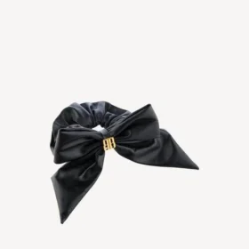 Damen-Haargummi „Clemence XL“ in Schwarz/Gold