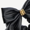 Damen-Haargummi „Clemence XL“ in Schwarz/Gold