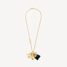 Damen-Halskette „Carousel Rodeo Collector“ in Gold/Schwarz Damen-Halskette „Carousel Rodeo Collector“ in Gold/Schwarz
