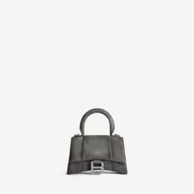 Damen-Handtasche „Hourglass“ XS in Storm Grey