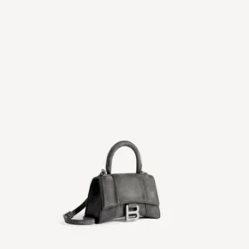 Damen-Handtasche „Hourglass“ XS in Storm Grey
