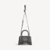 Damen-Handtasche „Hourglass“ XS in Storm Grey