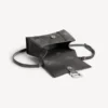 Damen-Handtasche „Hourglass“ XS in Storm Grey