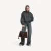Damen-Handtasche „Rodeo“ in mittelgroßer Ausführung in Hell-Espresso Damen-Handtasche „Rodeo“ in mittelgroßer Ausführung in Hell-Espresso