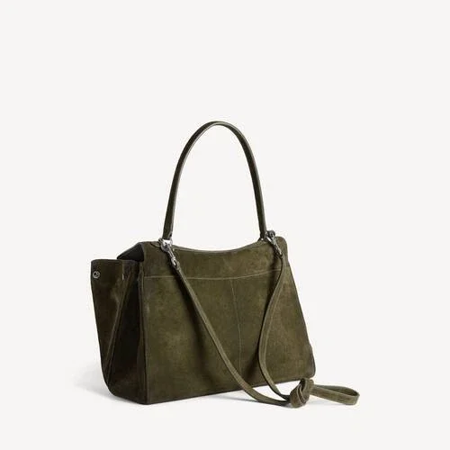 Damen-Handtasche „Rodeo“ in Mittelgröße, Farbe Khaki Damen-Handtasche „Rodeo“ in Mittelgröße, Farbe Khaki