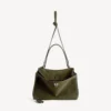Damen-Handtasche „Rodeo“ in Mittelgröße, Farbe Khaki Damen-Handtasche „Rodeo“ in Mittelgröße, Farbe Khaki