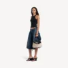 Damen-Handtasche „Rodeo“ klein in Beige/Schwarz Damen-Handtasche „Rodeo“ klein in Beige/Schwarz