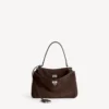Damen-Handtasche „Rodeo“ klein in Hell-Espresso
