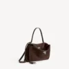 Damen-Handtasche „Rodeo“ klein in Hell-Espresso