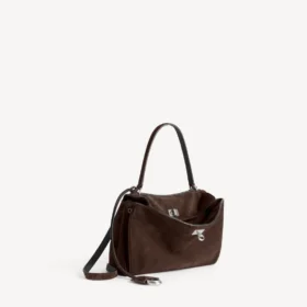 Damen-Handtasche „Rodeo“ klein in Hell-Espresso