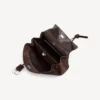 Damen-Handtasche „Rodeo“ klein in Hell-Espresso