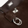 Damen-Handtasche „Rodeo“ klein in Hell-Espresso
