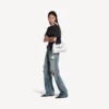 Damen-Handtasche „Rodeo“ klein in Optikweiß Damen-Handtasche „Rodeo“ klein in Optikweiß