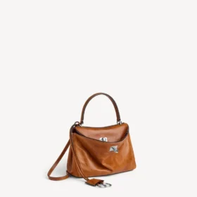 Damen-Handtasche „Rodeo“ Mini in hellbraunem Cowboy-Look
